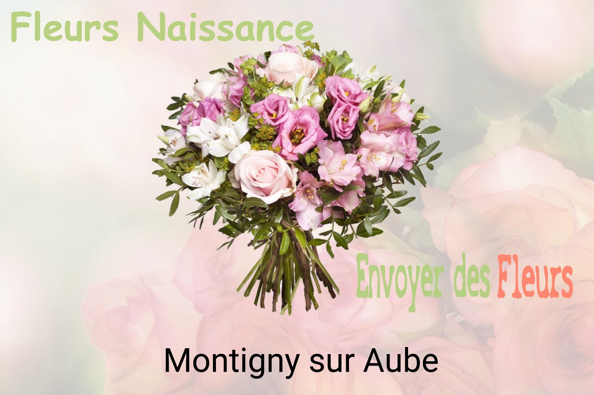 Bouquet de fleurs de naissance livré à Montigny-sur-Aube